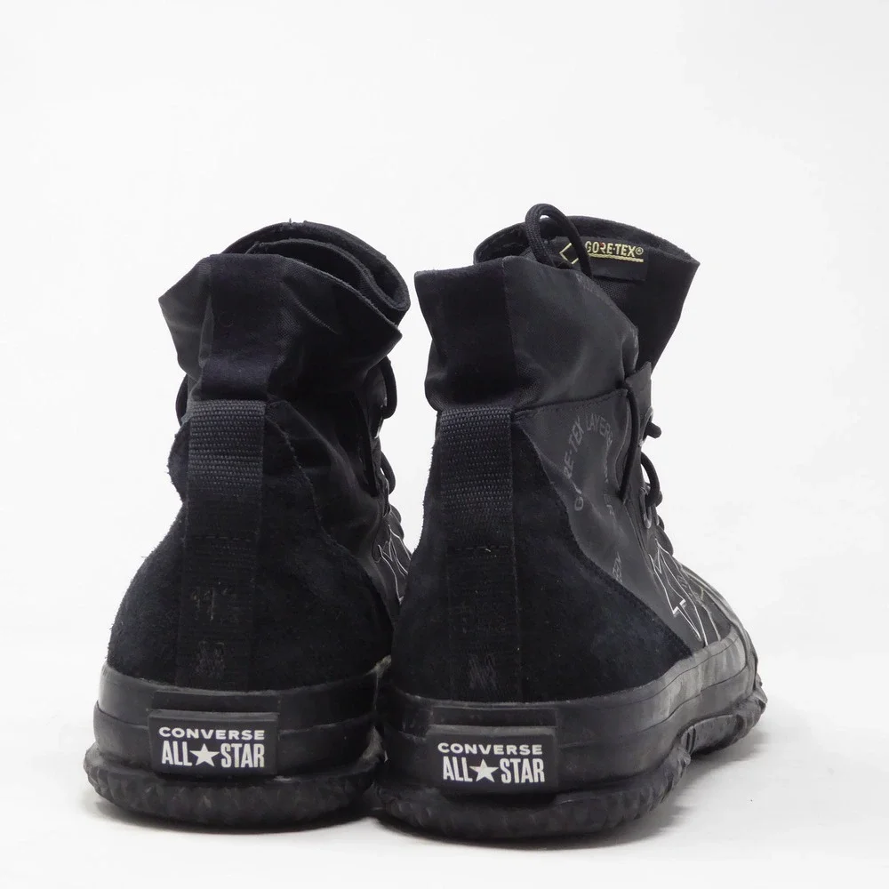 Converse Mens MC18 Fastbreak High Top Black Gore-Tex Waterproof Sneakers 11.5